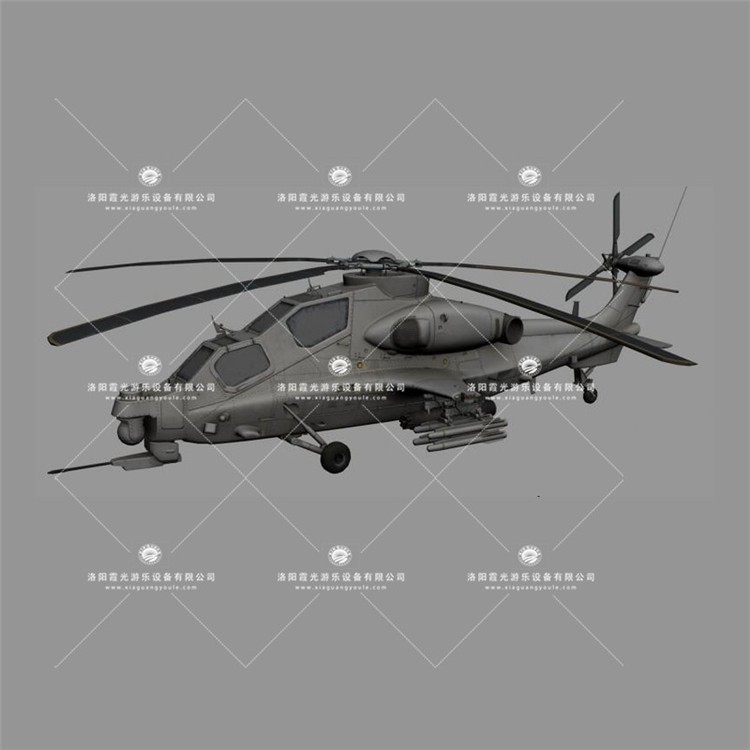 吉阳武装直升机3D模型